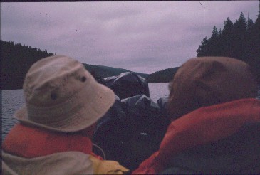 Venekyyti&auml; Lemmenjoella 20.7.1989