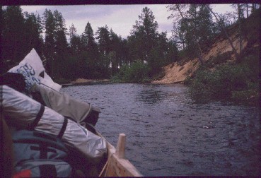 Venekyyti takaisin Njurgalahteen 24.7.1989